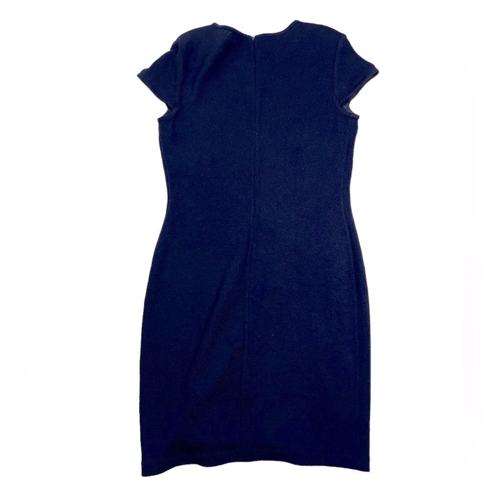 St. John Collection Santa Knit Dress - Picture 3 of 6